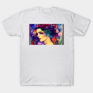 Surrounded by colors and shapes T-Shirt